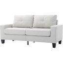 The appearance of Newbury Modular Sofa (White) designed by Glory in the modern / contemporary interior design. This white piece of furniture was selected by 1StopBedrooms from Newbury Collection to add a touch of cosiness and style into your home. Sku: G460A-S-Newbury Modular Sofa. Material: Faux Leather.
