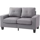 The appearance of Newbury Modular Loveseat (Gray) designed by Glory in the modern / contemporary interior design. This gray piece of furniture was selected by 1StopBedrooms from Newbury Collection to add a touch of cosiness and style into your home. Sku: G461A-L-Newbury Modular Loveseat. Material: Faux Leather.