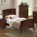 G5425 Youth Panel Bed (Cappuccino) (Twin)