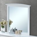 The appearance of G5490 Mirror (White) designed by Glory in the transitional interior design. This white piece of furniture was selected by 1StopBedrooms from G54 Collection to add a touch of cosiness and style into your home. Sku: G5490-M-Arched Dresser Mirror. Material: Wood.