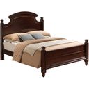 The appearance of G5950 Low Post Bed (King) designed by Glory in the traditional interior design. This cappuccino piece of furniture was selected by 1StopBedrooms from G59 Collection to add a touch of cosiness and style into your home. Sku: G5950A-KB Box 1;G5950A-KB Box 3;G5950A-KB Box 2. Bed Type: Poster Bed. Material: Wood. Bed Size: King.