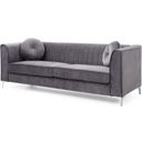 The appearance of Delray Sofa In Gray designed by Glory in the modern / contemporary interior design. This gray piece of furniture was selected by 1StopBedrooms from Delray Collection to add a touch of cosiness and style into your home. Sku: G790A-S Box 1;G790A-S Box 2. Material: Fabric.