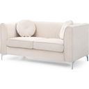 Delray Loveseat In Ivory