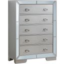 The appearance of G8105 Chest designed by Glory in the transitional interior design. This gray piece of furniture was selected by 1StopBedrooms from G81 Collection to add a touch of cosiness and style into your home. Sku: G8105-CH-Chest. Material: Wood.