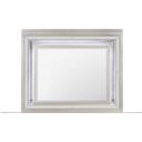 The appearance of Global Furniture Champagne Paris Mirror designed by Global Furniture USA in the transitional interior design. This white piece of furniture was selected by 1StopBedrooms from Champagne Collection to add a touch of cosiness and style into your home. Sku: PARIS-CHAMPAGNE-MR W/LIGHT. Material: MDF.