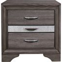 The appearance of Global Furniture Seville Grey Nightstand designed by Global Furniture USA in the modern / contemporary interior design. This grey piece of furniture  was selected by 1StopBedrooms from Seville Collection to add a touch of cosiness and style into your home. Sku: SEVILLE-MALAMINE GREY-NS. Material: MDF.