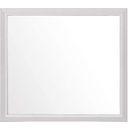 The appearance of Kate Mirror (White) designed by Global Furniture USA in the transitional interior design. This white piece of furniture was selected by 1StopBedrooms from Kate Collection to add a touch of cosiness and style into your home. Sku: KATE-WHITE-M. Material: MDF.