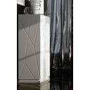 The appearance of Kiu Chest In White High Gloss designed by ESF in the modern / contemporary interior design. This white high gloss piece of furniture  was selected by 1StopBedrooms from Kiu Collection to add a touch of cosiness and style into your home. Sku: KIUCHEST. Material: MDF.
