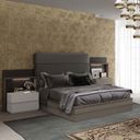 The appearance of Leo Storage Bed (Queen) designed by ESF in the modern / contemporary interior design. This brown and walnut piece of furniture was selected by 1StopBedrooms from Leo Collection to add a touch of cosiness and style into your home. Sku: LEOBEDQS;LEOSTORAGEKITQS. Bed Type: Storage Bed. Bed Size: Queen.