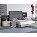 The appearance of Leo Platform Bed (Queen) designed by ESF in the modern / contemporary interior design. This brown and walnut piece of furniture was selected by 1StopBedrooms from Leo Collection to add a touch of cosiness and style into your home. Sku: LEOBEDQS. Bed Type: Platform Bed. Material: Leather. Bed Size: Queen.
