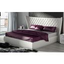 The appearance of Miami Upholstered Bed (Queen) designed by ESF in the modern / contemporary interior design. This white piece of furniture was selected by 1StopBedrooms from Miami Collection to add a touch of cosiness and style into your home. Sku: MIAMIBEDQS. Material: Leather. Bed Size: Queen. Bed Type: Upholstered Bed.