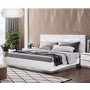 The appearance of Onda Legno Panel Bed (Queen) designed by ESF in the modern / contemporary interior design. This white piece of furniture was selected by 1StopBedrooms from Onda Collection to add a touch of cosiness and style into your home. Sku: ONDABEDQSLEGNO;WFRAMEQUEENS. Bed Type: Panel Bed. Bed Size: Queen. Material: MDF.