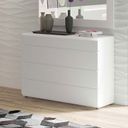 The appearance of Sara Single Dresser designed by ESF in the modern / contemporary interior design. This white high gloss piece of furniture was selected by 1StopBedrooms from Sara Collection to add a touch of cosiness and style into your home. Sku: SARADRESSER120. Material: MDF.