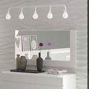 The appearance of Sara Mirror designed by ESF in the modern / contemporary interior design. This white high gloss piece of furniture was selected by 1StopBedrooms from Sara Collection to add a touch of cosiness and style into your home. Sku: SARAMIRROR. Material: MDF.