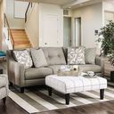 The appearance of Dorset Sofa designed by Furniture of America in the modern / contemporary interior design. This medium color piece of furniture was selected by 1StopBedrooms from Dorset Collection to add a touch of cosiness and style into your home. Sku: SM8564-SF. Material: Fabric.