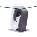 The appearance of T4127 End Table designed by Global Furniture USA in the modern / contemporary interior design. This dark grey piece of furniture  was selected by 1StopBedrooms from T4127 Collection to add a touch of cosiness and style into your home. Sku: T4127ET-BASE-1;T4127ET-TG-1;T4127ET-POLE-1. Material: Glass.