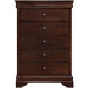The appearance of Abbeville Brown Chest designed by Homelegance in the modern / contemporary interior design. This brown piece of furniture  was selected by 1StopBedrooms from Abbeville Collection to add a touch of cosiness and style into your home. Sku: 1856-9. Material: Wood.