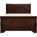 The appearance of Abbeville Brown Queen Panel Bed designed by Homelegance in the modern / contemporary interior design. This brown piece of furniture  was selected by 1StopBedrooms from Abbeville Collection to add a touch of cosiness and style into your home. Sku: 1856-1;1856-3. Bed Type: Panel Bed. Material: Wood. Bed Size: Queen.