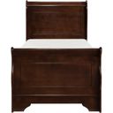 Abbeville Twin Bed In Brown Cherry