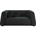 The appearance of Abbington Boucle Fabric Loveseat In Black designed by Meridian in the modern / contemporary interior design. This black piece of furniture was selected by 1StopBedrooms from Abbington Collection to add a touch of cosiness and style into your home. Sku: 113Black-L. Material: Boucle.