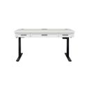 The appearance of Abby Modern Electric Sit and Stand Wood Adjustable Office Desk In White designed by Martin Furniture in the modern / contemporary interior design. This white piece of furniture was selected by 1StopBedrooms from Abby Collection to add a touch of cosiness and style into your home. Sku: IMAY384T-KIT. Material: Wood.