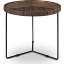 The appearance of Abby Walnut Large End Table designed by Bellini Modern Living in the transitional interior design. This black and brown piece of furniture  was selected by 1StopBedrooms from Abby Collection to add a touch of cosiness and style into your home. Sku: Abby ET L.
