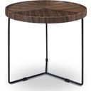 The appearance of Abby Walnut Small End Table designed by Bellini Modern Living in the transitional interior design. This black and brown piece of furniture  was selected by 1StopBedrooms from Abby Collection to add a touch of cosiness and style into your home. Sku: Abby ET S.
