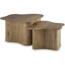 The appearance of Abeford Accent Coffee Table Set of 2 In Brown designed by Signature Design by Ashley in the modern / contemporary interior design. This brown piece of furniture  was selected by 1StopBedrooms from Abeford Collection to add a touch of cosiness and style into your home. Sku: A4000711.