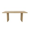 The appearance of Abigail Dining Table In Natural designed by Alpine in the modern / contemporary interior design. This natural piece of furniture  was selected by 1StopBedrooms from Abigail Collection to add a touch of cosiness and style into your home. Sku: 7135-01. Table Top Shape: Rectangular. Size: 71" x 36". Material: Solid Rubberwood.