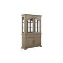 Abington China Hutch Cabinet in Linville Oak