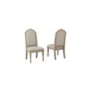 Abington Upholstered Dining Side Chair Set of 2 in Linville Oak