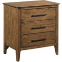 The appearance of Larson Nightstand In Warm Brunette designed by Kincaid in the transitional interior design. This warm brunette piece of furniture was selected by 1StopBedrooms from Abode Collection to add a touch of cosiness and style into your home. Sku: 269-420. Material: Solid Wood.