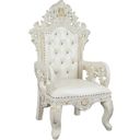 Acme Adara Arm Chair Set Of 2 In Antique White Finish