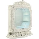 The appearance of Acme Adara Curio In Antique White Finish designed by ACME in the transitional interior design. This antique white piece of furniture was selected by 1StopBedrooms from Adara Collection to add a touch of cosiness and style into your home. Sku: DN01232-1;DN01232-2;DN01232-3;DN01232-4;DN01232-5. Material: Wood.
