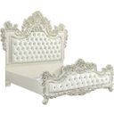 The appearance of Acme Adara Eastern King Bed In Antique White Finish designed by ACME in the transitional interior design. This antique white piece of furniture was selected by 1StopBedrooms from Adara Collection to add a touch of cosiness and style into your home. Sku: BD01248EK1;BD01248EK2;BD01248EK3. Bed Type: Panel Bed. Material: Wood. Bed Size: Eastern King.
