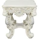 The appearance of Acme Adara End Table designed by ACME in the transitional interior design. This antique white piece of furniture was selected by 1StopBedrooms from Adara Collection to add a touch of cosiness and style into your home. Sku: LV01218. Material: Wood.