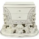 The appearance of Acme Adara Nightstand In Antique White Finish designed by ACME in the transitional interior design. This antique white piece of furniture was selected by 1StopBedrooms from Adara Collection to add a touch of cosiness and style into your home. Sku: BD01249. Material: Wood.