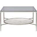 The appearance of Acme Adelrik Coffee Table designed by ACME in the modern / contemporary interior design. This chrome piece of furniture  was selected by 1StopBedrooms from Adelrik Collection to add a touch of cosiness and style into your home. Sku: LV00574. Material: Metal.