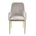 The appearance of Acme Barnard Side Chair Set Of 2 designed by ACME in the modern / contemporary interior design. This gray velvet piece of furniture was selected by 1StopBedrooms from Barnard Collection to add a touch of cosiness and style into your home. Sku: DN00220. Material: Wood.