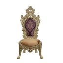The appearance of Acme Bernadette Side Chair Set Of 2 designed by ACME in the transitional interior design. This gold piece of furniture  was selected by 1StopBedrooms from Bernadette Collection to add a touch of cosiness and style into your home. Sku: DN01471. Material: Wood.