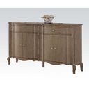 The appearance of Acme Chelmsford Server in Antique Taupe designed by ACME in the transitional interior design. This gray piece of furniture  was selected by 1StopBedrooms from Chelmsford Collection to add a touch of cosiness and style into your home. Sku: 66056. Material: Wood.