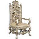 The appearance of Acme Danae Arm Chair Set Of 2 In Champagne and Gold Finish designed by ACME in the transitional interior design. This champagne piece of furniture was selected by 1StopBedrooms from Danae Collection to add a touch of cosiness and style into your home. Sku: DN01199. Material: Wood.