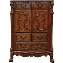 The appearance of Acme Dresden Chest in Cherry Oak designed by ACME in the transitional interior design. This brown piece of furniture was selected by 1StopBedrooms from Dresden Collection to add a touch of cosiness and style into your home. Sku: 12146. Material: Wood.