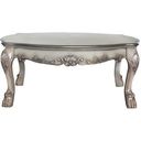 Dresden Round Coffee Table In Bone White