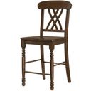 The appearance of Acme Dylan Counter Height Chair Set Of 2 In Walnut Finish designed by ACME in the country / farmhouse interior design. This walnut piece of furniture was selected by 1StopBedrooms from Dylan Collection to add a touch of cosiness and style into your home. Sku: DN00623. Material: Wood.