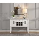 The appearance of Acme Elizaveta Server In Gray Velvet And White High Gloss Finish designed by ACME in the modern / contemporary interior design. This gray velvet piece of furniture was selected by 1StopBedrooms from Elizaveta Collection to add a touch of cosiness and style into your home. Sku: DN00816. Material: Wood.