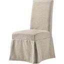 The appearance of Faustine Fully Fabric-Covered Side Chair Set of 2 In Tan And Salvaged Light Oak designed by ACME in the transitional interior design. This tan piece of furniture was selected by 1StopBedrooms from Faustine Collection to add a touch of cosiness and style into your home. Sku: 77188. Material: Wood.