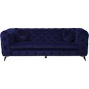 The appearance of Acme Furniture Atronia Sofa in Blue designed by ACME in the rustic / southwestern interior design. This blue piece of furniture was selected by 1StopBedrooms from Atronia Collection to add a touch of cosiness and style into your home. Sku: 54900. Material: Upholstered.