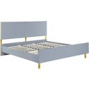 The appearance of Acme Gaines Queen Bed In Gray High Gloss Finish designed by ACME in the modern / contemporary interior design. This grey piece of furniture was selected by 1StopBedrooms from Gaines Collection to add a touch of cosiness and style into your home. Sku: BD01040Q1;BD01040Q2. Bed Type: Platform Bed. Material: Wood. Bed Size: Queen.
