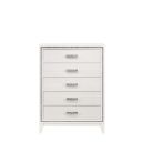 The appearance of Acme Haiden Chest In White Finish designed by ACME in the modern / contemporary interior design. This white piece of furniture was selected by 1StopBedrooms from Haiden Collection to add a touch of cosiness and style into your home. Sku: 28456. Material: Wood.